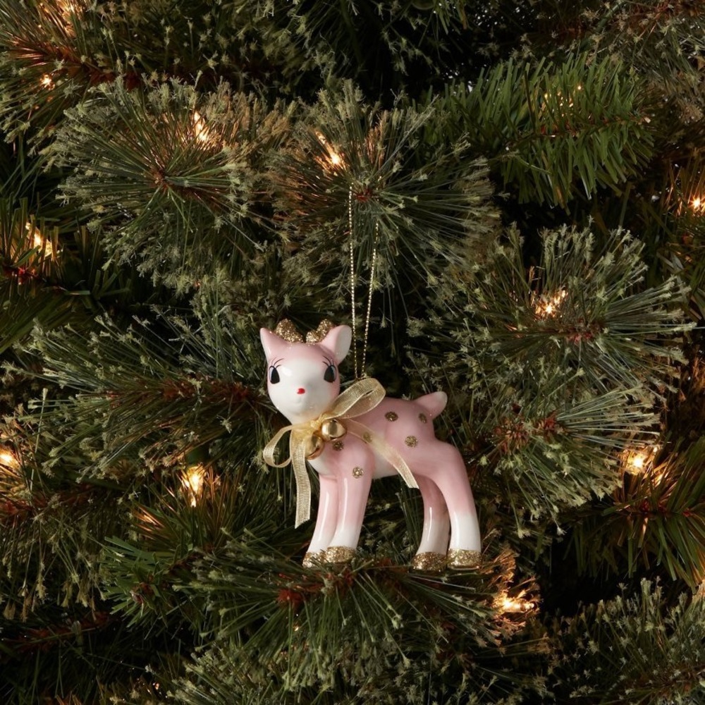 Pink Deer Target Wondershop Ornament New
